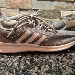 Adidas Women's Gray Cloudfoam Sneakers